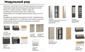 Прихожая Санти Антрацит в Миассе - miass.mebel74.com | фото 4