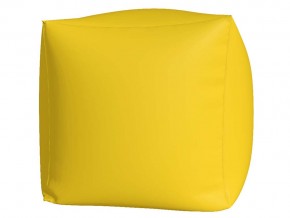 Пуф Куб макси желтый в Миассе - miass.mebel74.com | фото