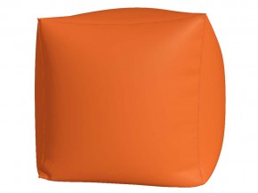 Пуф Куб макси оранжевый в Миассе - miass.mebel74.com | фото