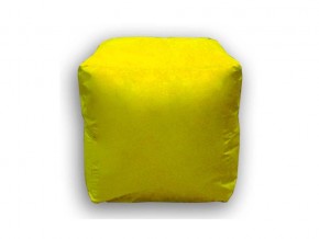 Пуф Куб мини желтый в Миассе - miass.mebel74.com | фото