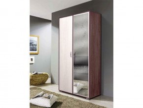 Шкаф 2-х дверный комбинированный с зеркалом в Миассе - miass.mebel74.com | фото