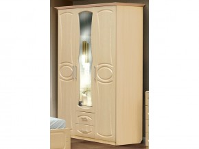 Шкаф 3-х дверный с 2-мя ящиками и зеркалом на 1425 мм в Миассе - miass.mebel74.com | фото
