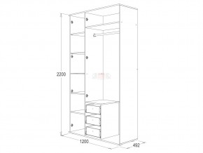 Шкаф 3-х створчатый Ольга 14 в Миассе - miass.mebel74.com | фото 2