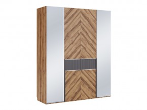 Шкаф четырехдверный с зеркалом Моника мод.9/мод.10.1/мод.10.2 в Миассе - miass.mebel74.com | фото 1