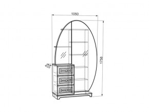 Шкаф комбинированный Белла в Миассе - miass.mebel74.com | фото 3