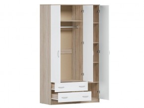 Шкаф Комфорт №10 1200 дуб сонома-белый в Миассе - miass.mebel74.com | фото 2