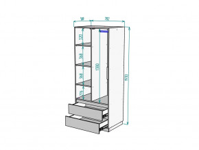 Шкаф Malta light H297 Белый в Миассе - miass.mebel74.com | фото 2