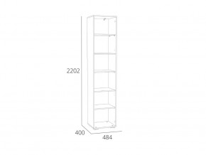 Шкаф-пенал Элиот НМ 041.71 в Миассе - miass.mebel74.com | фото 2