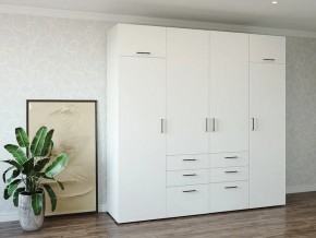 Шкаф распашной 2400Б Жемчуг в Миассе - miass.mebel74.com | фото