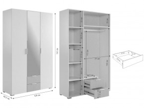 Шкаф трехдверный 109.02 Зефир в Миассе - miass.mebel74.com | фото 2