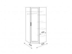 Шкаф угловой Дуглас модуль 1 в Миассе - miass.mebel74.com | фото 2