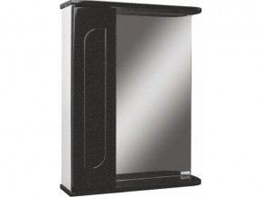 Шкаф зеркало Радуга Черный металлик 60 левый/правый в Миассе - miass.mebel74.com | фото 1