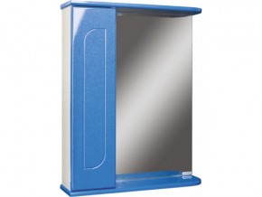 Шкаф зеркало Радуга Синий металлик 50 левый/правый в Миассе - miass.mebel74.com | фото