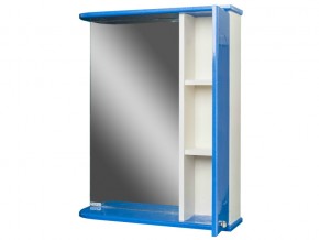 Шкаф зеркало Радуга Синий металлик 50 левый/правый в Миассе - miass.mebel74.com | фото 3