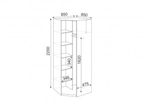 Спальня Глэдис с большим комодом в Миассе - miass.mebel74.com | фото 2