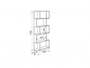 Стеллаж Дуглас модуль 5 в Миассе - miass.mebel74.com | фото 2