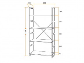 Стеллаж WS-01 в Миассе - miass.mebel74.com | фото 3