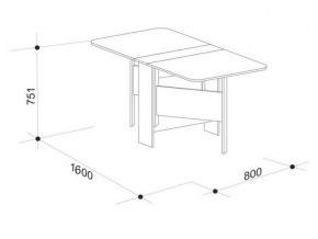 Стол-книжка Мечта 2 в Миассе - miass.mebel74.com | фото 7