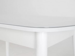Стол раскладной Хоста опоры массив цилиндрический Белый в Миассе - miass.mebel74.com | фото 4