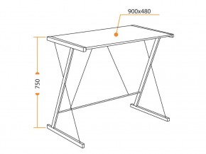 Стол WD-09 burnt в Миассе - miass.mebel74.com | фото 2