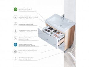 Тумба Grani 600-0-2 Элина дуб сонома в Миассе - miass.mebel74.com | фото 6