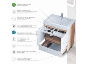 Тумба Grani 600-2-1 Элина дуб сонома в Миассе - miass.mebel74.com | фото 6