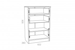 Тумба Оливия НМ 040.45 Х в Миассе - miass.mebel74.com | фото 2