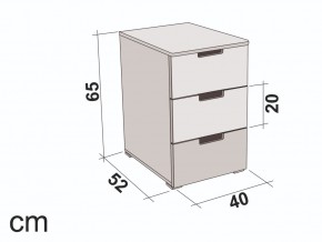 Тумба Svogen графит-белый в Миассе - miass.mebel74.com | фото 2