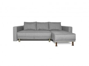 Угловой диван серый Некст с подлокотниками Melange в Миассе - miass.mebel74.com | фото