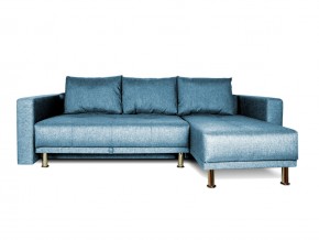 Угловой диван серо-синий с подлокотниками Некст denim в Миассе - miass.mebel74.com | фото